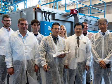Представители компании Futamura посетили завод «Вотерфолл»